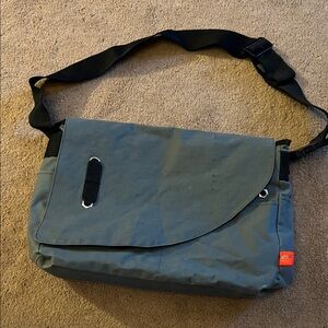 Hugo Boss Charcoal Messenger Bag